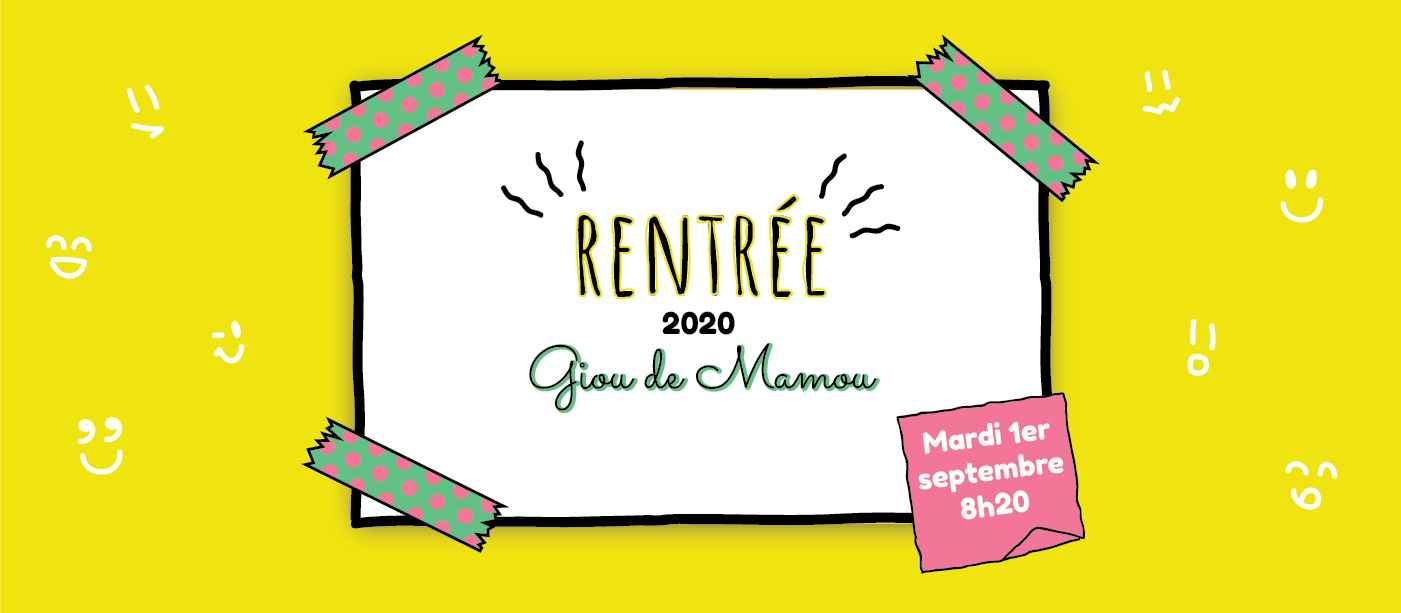 rentrée 2020